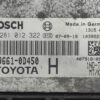 ECU de motor Toyota Yaris 1.4 D-4D [P9, VNK] 66kW 2007, Ref: 8096-K3C12