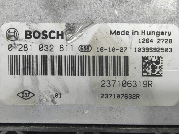 ECU de motor Renault CLIO IV 1.5 DCI / SANDERO II 1.5 DCI 2016, Ref: 8100-K3C12