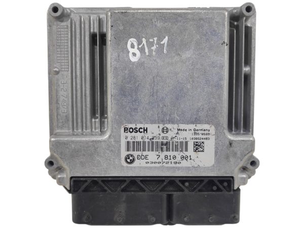 8171 ECU de motor BMW E87 118D 143CV 2007, Ref: 8171-K3C6