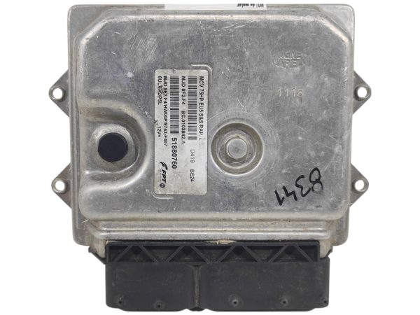 ECU de motor Fiat CUBO 1.3 D 55KW MCV 75HP MULTIJET , Ref: 8341-K3C12