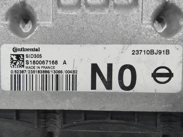 ECU de motor Nissan JUKE 1.5 DCI , Ref: 8343-K3C10