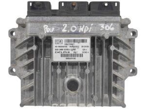 ECU de motor Peugeot Citroen 2.0 HDI , Ref: 8366-K3C10